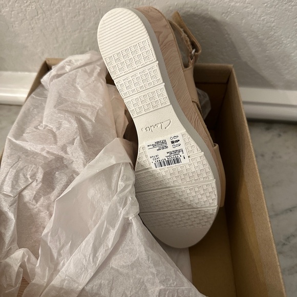 Women's Comfortable Blush Wedge Sandals NEW - Picture 8 of 11